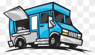 52d5486499d56cd406000970 Truck - Food Truck Clip Art Blue - Png Download
