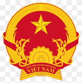 Emblem Of Vietnam - Vietnam Coat Of Arms Clipart