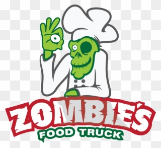 Zombies Food Truck - Zombie's Food Clipart