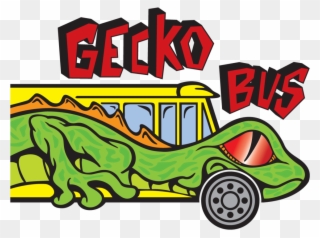 Gecko Bus Logo - Bus Clipart