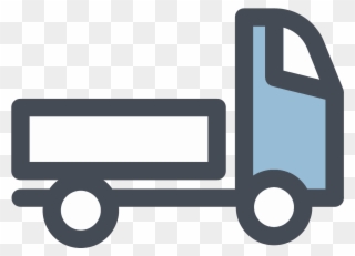Waggon Icon Free Download Jpg Free - Delivery Goods Truck Png Clipart