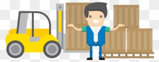 Clipart Box Pallet - Vector Graphics - Png Download