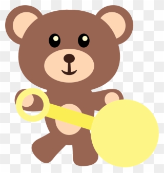Ursinhos E Ursinhas - Clipart Teddy Bear Girl - Png Download