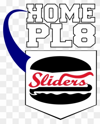 Home Plate Sliders Clipart