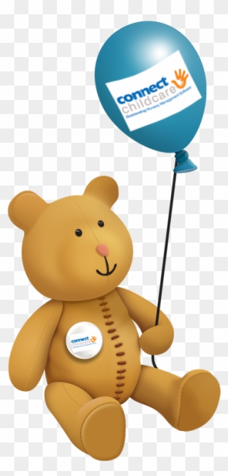 Dot2dot Bear Connect Childcare Stanley - Teddy Bear Clipart