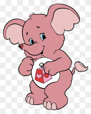 Pink Clipart Care Bear - Care Bears Lotsa Heart - Png Download