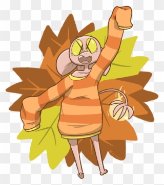 Honey, That Sweater Is Too Big Happy Fall Everyone - Portrait Clipart