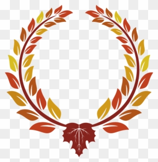 Clipart Circle Wheat - Laurel Wreath - Png Download