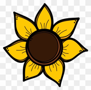 Are You A Blogger With Some Fabulous Fall Goodness - Sunflower Clipart