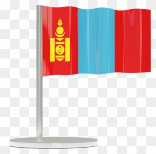 Free Usa Flag Waving Transparent - East Urban Home 'mongolia' Graphic Art Print Clipart