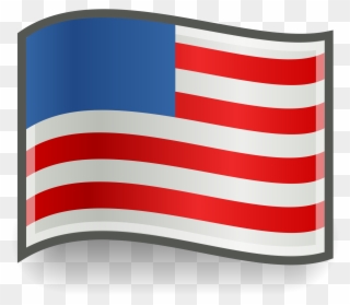 File Us Flag Icon Wikimedia Commons Fileus - Illustration Clipart