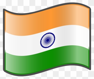 File Nuvola Indian Flag Wikimedia Commons Open - Indian Flag Svg File Clipart