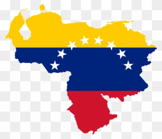 Flag Of Venezuela National Flag Map - Venezuela Flag And Map Clipart