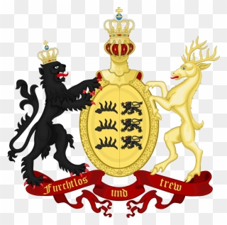 All About Royal Families In Filecoat Of - Kingdom Of Wurttemberg Coat Of Arms Clipart