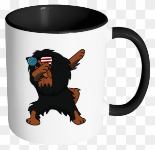 Dabbing Tibetan Mastiff Dog America Flag - Birthday Cup For Wife Clipart
