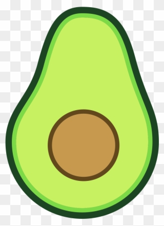 Svg Library Download Animated Free On Dumielauxepices - Avocado Drawing Easy Clipart