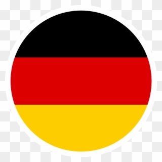 German Flag In Circle Clipart