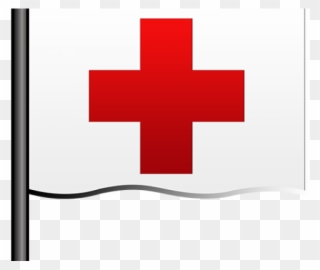 Red Cross Clipart Red Line - Allergy Cards - Png Download