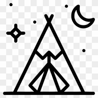 Native American Png Icon - Clip Art Teepee Tent Transparent Png