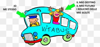 Fig 2 - Scuolabus - Go To School Coloring Page Clipart