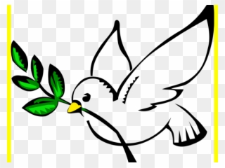 Peace Dove Clipart Rest In Peace - Olive Branch Petition Drawing - Png Download