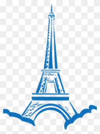 Where Is The Student Trip Going Destination - Eiffel Tower Clip Art - Png Download