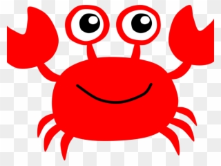 Crab Clipart Red Crab - Cangrejo De Mar Animada - Png Download