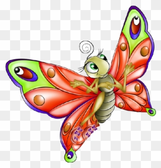 Butterfly Images Gambar Rama Rama Kartun Clipart 479479 Pinclipart