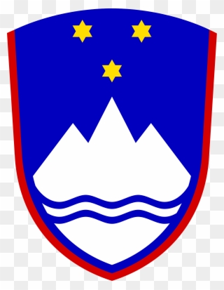 Bandera De Eslovenia Escudo Clipart