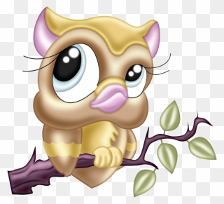 Owl * - Clipart Printemps Animaux - Png Download