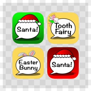 Calls From Santa & Calls & Texts To Santa, Tooth Fairy - Tooth Fairy Clipart