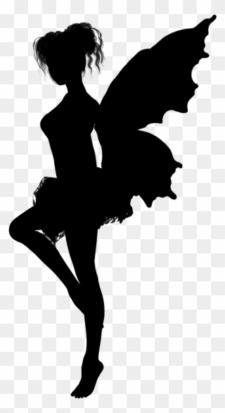Fairy11 Fairy Silhouettes - Siluetas De Hadas Clipart