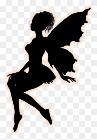 Silhouette Images, Fairy Silhouette, Silhouette Tattoos, - Magical Fairies Wall Sticker Clipart