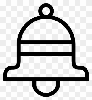 Bell Rubber Stamp - Bell Notification Png Clipart