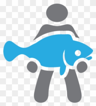 I'm An Angler - Angler Icon Clipart