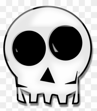 Skeleton Clip Art Download - Skeleton Skull - Png Download