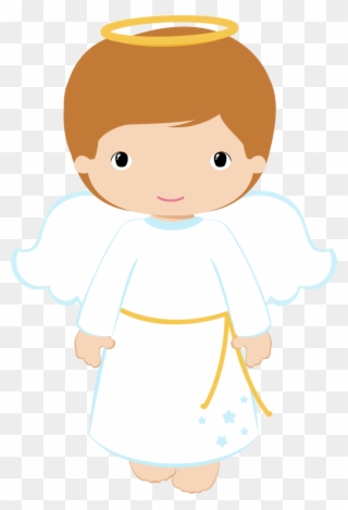 Pin By Antonia Mendez On Comunion - Angels Boy And Girl Clipart - Png Download