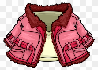 Pink Winter Coat Clothing Icon Id 4134 - Club Penguin Winter Outfits Clipart