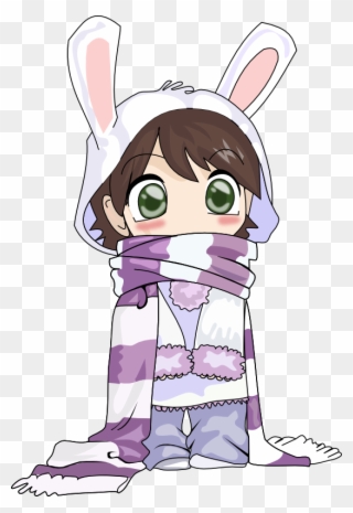 Baby Anime Cliparts - Rabbit Kemonomimi - Png Download