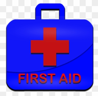 Adult Learning Timetable - First Aid Box Blue Clipart