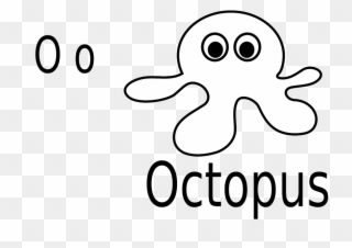Cartoon Octopus For Coloring Book Stock Vector Izakowski - O For Octopus Clipart
