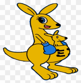 Kangaroo Clipart Mascot - Super Smash Bros Hexagons - Png Download
