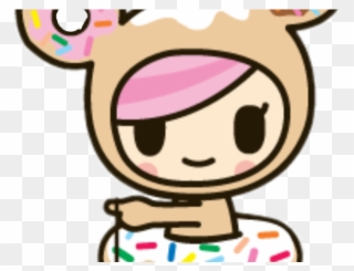 Tokidoki Clipart Donut - Tokidoki Donutella - Png Download