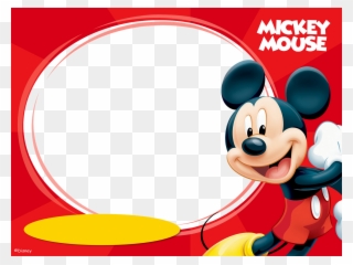 Mickey Mouse Invitation Card - Mickey Mouse Mad Libs Clipart