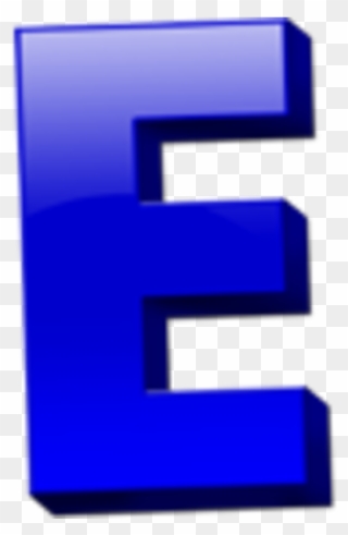 Letter E Icon - Letter E Transparent Background Clipart
