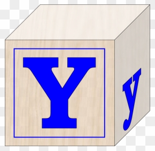 Printable Black Letter Y Clipart Letter Alphabet Y - Yale Vs Byu Logo - Png Download