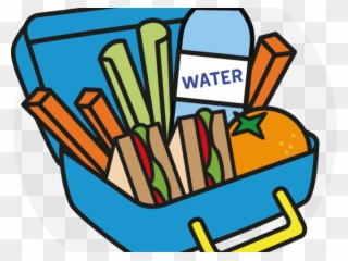 Lunch Box Clipart - Packed Lunch Clip Art - Png Download