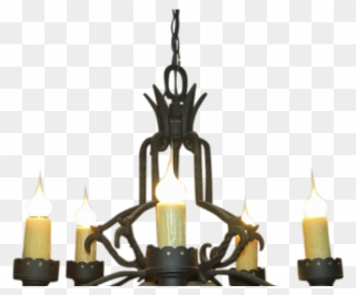 Gothc Clipart Candelabra - Chandelier - Png Download