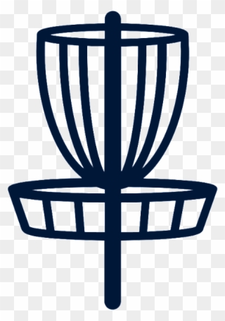 Disc Golf - Emblem Clipart