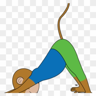 Yoga Clipart Monkey - Organization - Png Download